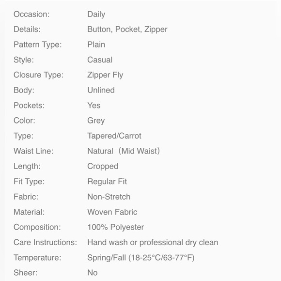 Blue High-Waisted Trousers with Relaxed Fit - Picture 9 of 9